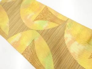 リサイクル　樹木模様織出し名古屋帯